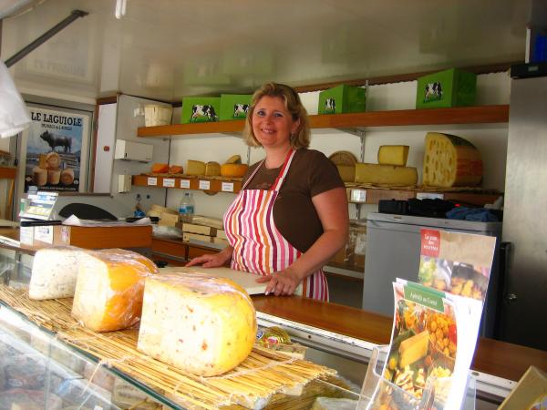 Cheese shop - France / Seine Valley