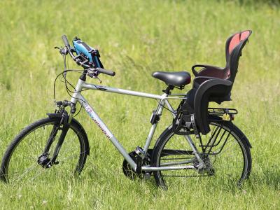 Rad+ Reisen mens bike with child seat