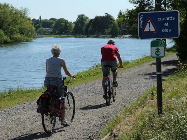 Cycling along the Maas