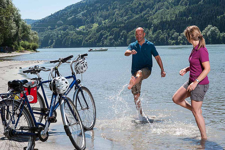 cycling along the danube