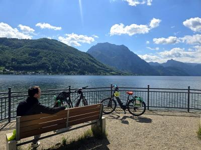 Cycle break with a view