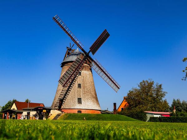 Old oil mill in Straupitz