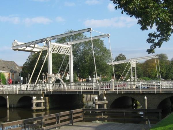 bridge in Harlingen Brcke
