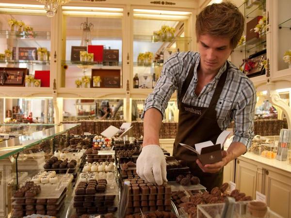 Chocolatier Neuhaus in Brussels