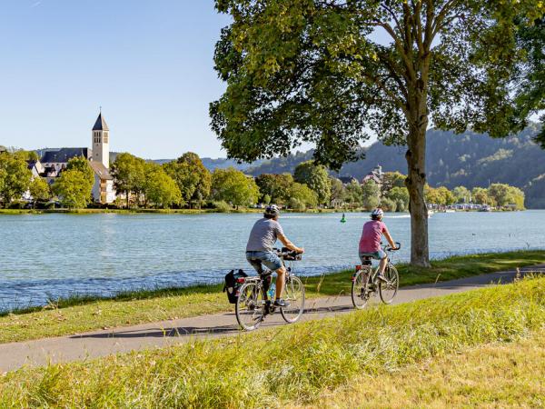 Cyclists in Zell