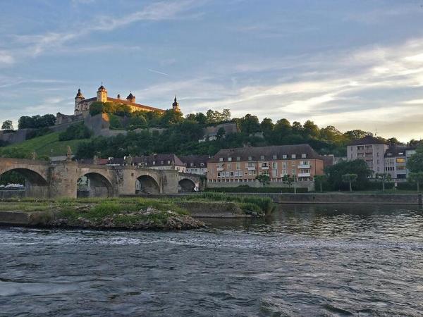 View onto Wrzburg with fortress