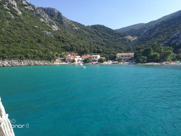 hidden bay in Croatia