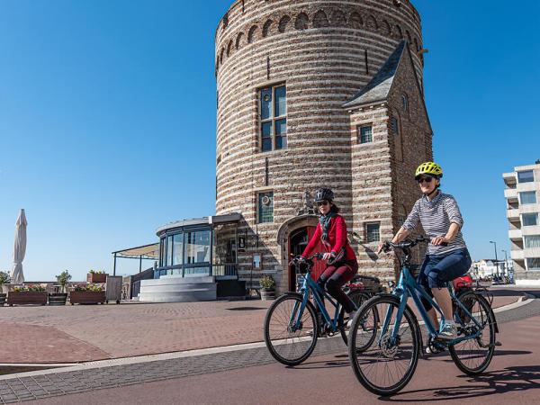 Cyclists in Vlissingen