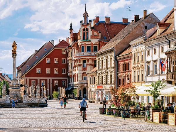 Main square in Maribor