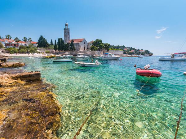 Hvar harbour view