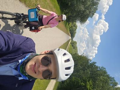 Along the danube cycle path