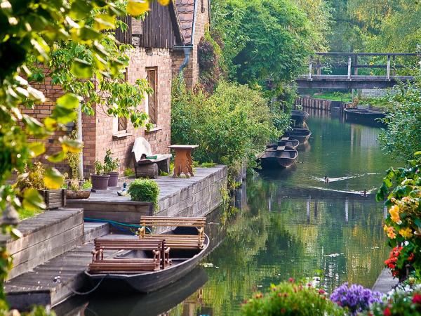 Boats in Spreewald