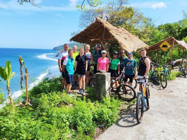 Cycling break on Lombok Island