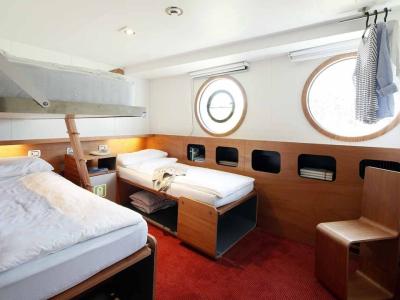 Cabin with bunk beds