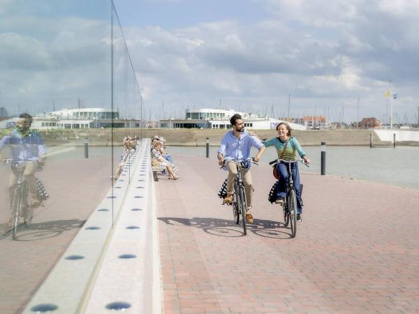 Cyclists in Blankenberge