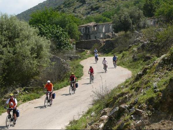 cycling the Ionian islands