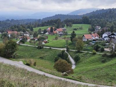 Gentle green hills and mountains