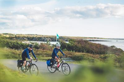Cycling between Halmstad and Falkenberg