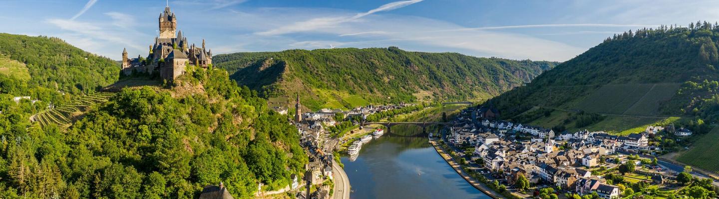 Blick auf Reichsburg bei Cochem an der Mosel | © Dominik Ketz / Rheinland-Pfalz Tourismus GmbH