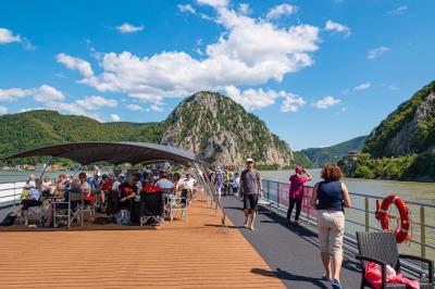 Iron Gate ship passage on sundeck