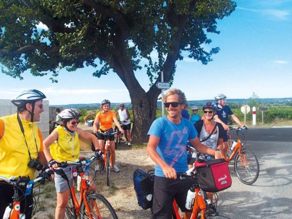 cyclists Provence area