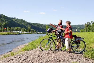 Break on the river banks of Weser