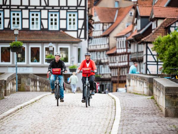 Cycling through Hann.M�nden