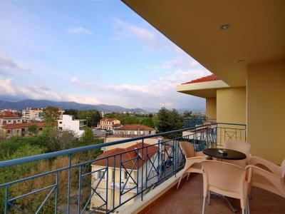 Palatino Hotel balcony