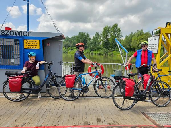 Ferry over the Vistula