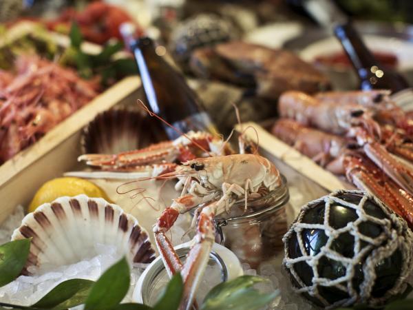 Fresh seafood