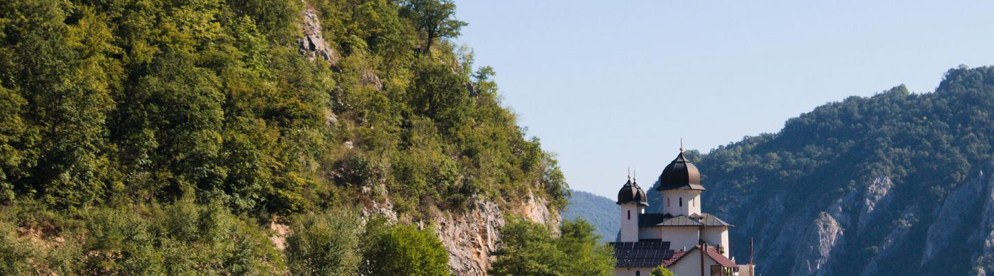 Kloster Mraconia am Donauufer