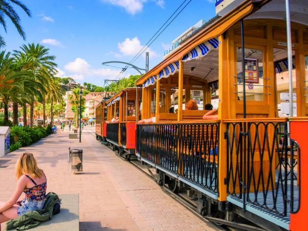 Train from Palma to Soller