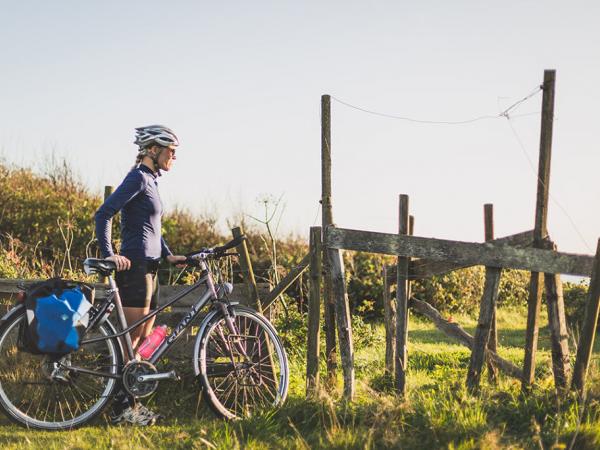 cycling between Halmstad and Falkenberg