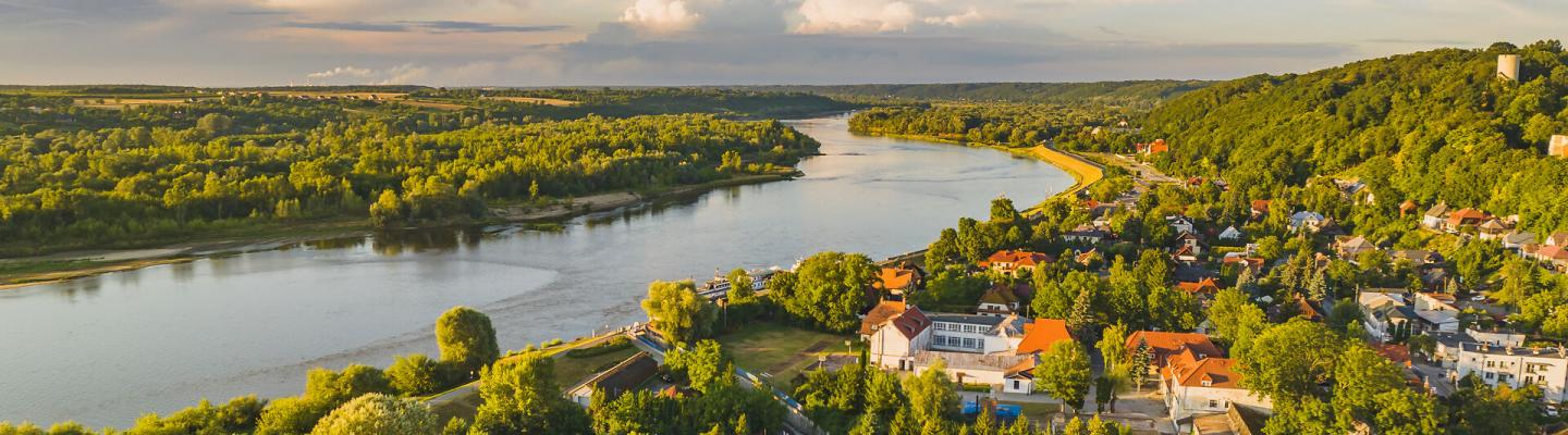 Vistula close to Kazimierz Dolny