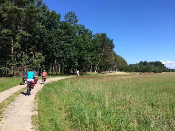 Cycling in Slowinski Nationalpark
