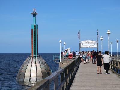 Baltic Sea Zinnowitz Vineta bridge