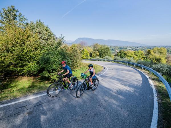 Cycling in the Prosecco region