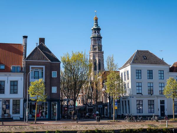 Middelburg city panorama