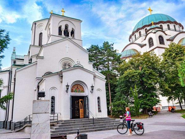 Belgrade - Sava - Church and Cathedrale