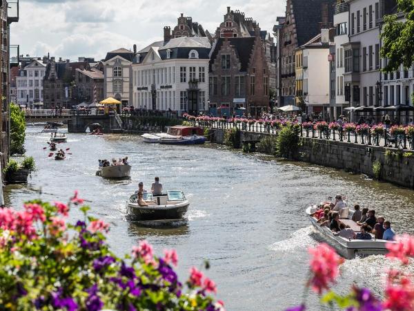 Boats in Ghent