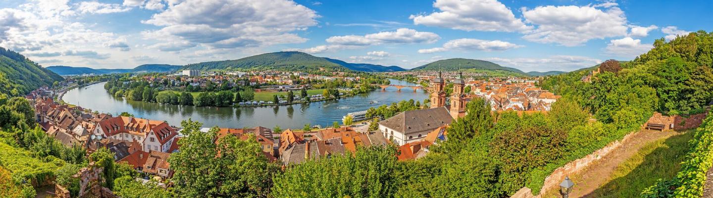 View over the medieval city of Miltenberg | © adobe.stock - Aquarius