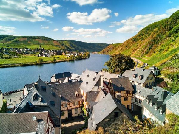 Blick auf Beilstein an der Mosel