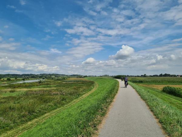 Vistula dam track