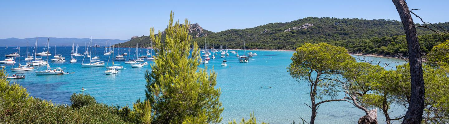 View over the bay on Porquerolles Island | © Rad + Reisen GmbH | Carina Ebchl