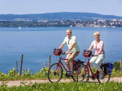 Cycling at Lake Constance