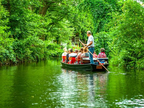 Canoe ride in Lbbenau