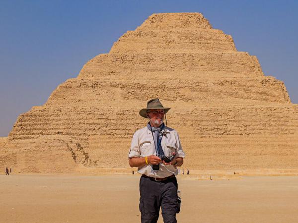 Saqqara Pyramid in Cairo