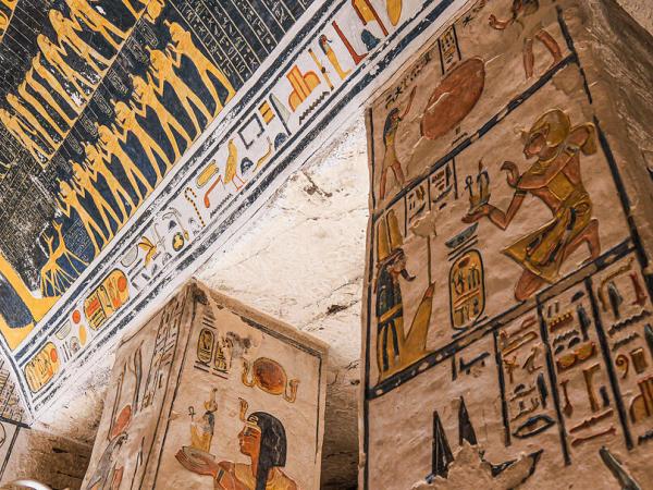 Tomb of Ramses in Valley of the Kings