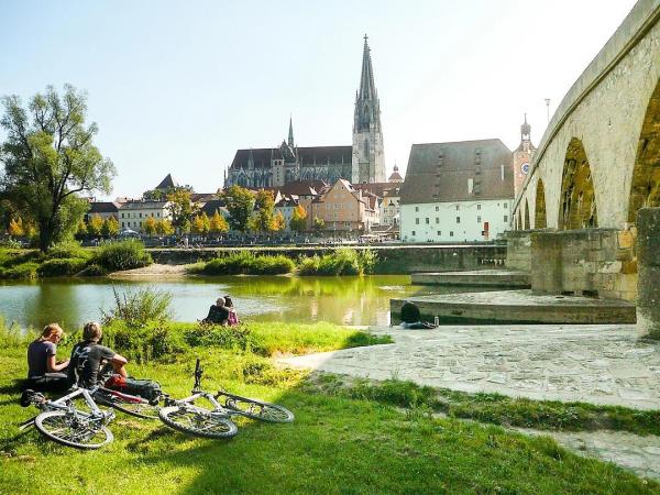 Cycle break in Regensburg