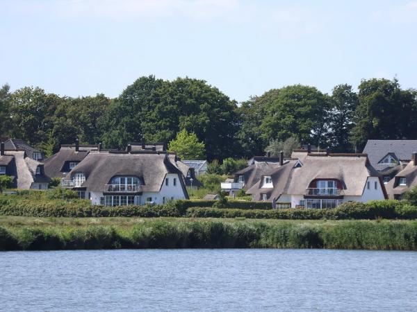 Traditional houses on Usedom island